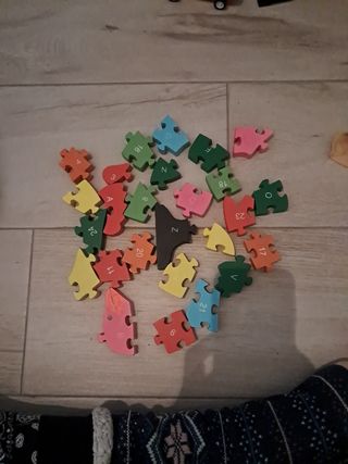 Puzzle madera granja 24 piezas