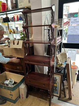 Estantería librería madera