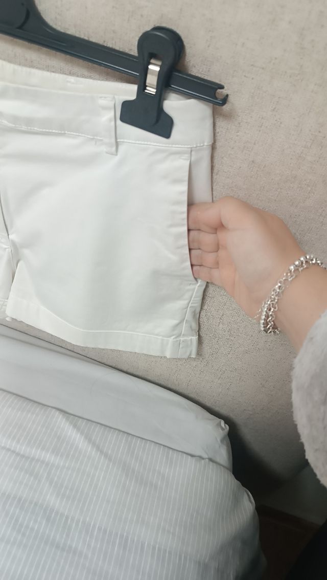 Shorts blancos talla XS