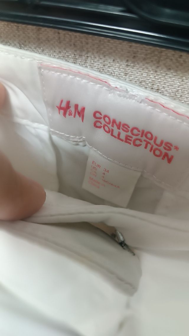 Shorts blancos talla XS