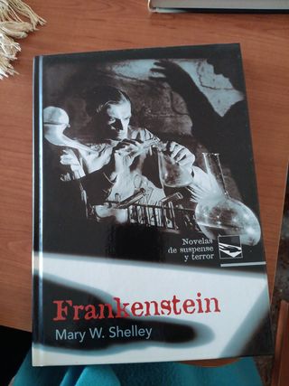 Novelas de suspense y terror: Frankenstein (Spa...