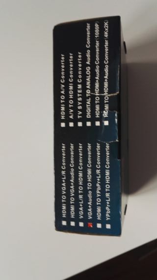 CONVERSOR VGA+AUDIO A HDMI