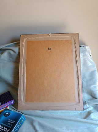 Cuadro con paspartú