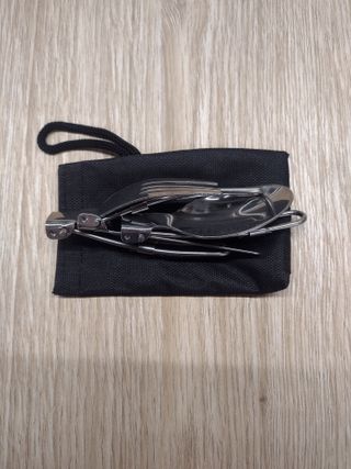 Set posate da campeggio - Acciaio Inox