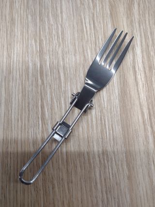 Set posate da campeggio - Acciaio Inox