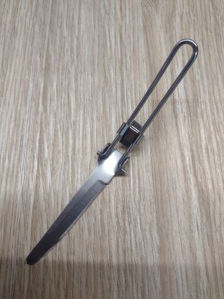 Set posate da campeggio - Acciaio Inox