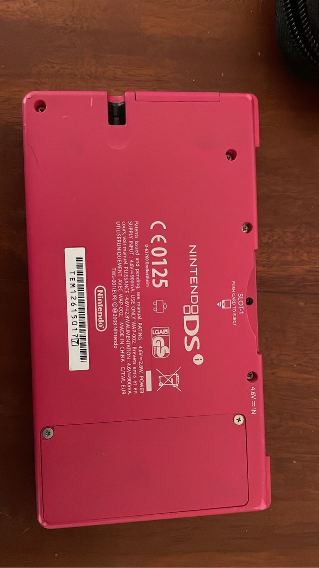 Nintendo DS rosa - console portatile