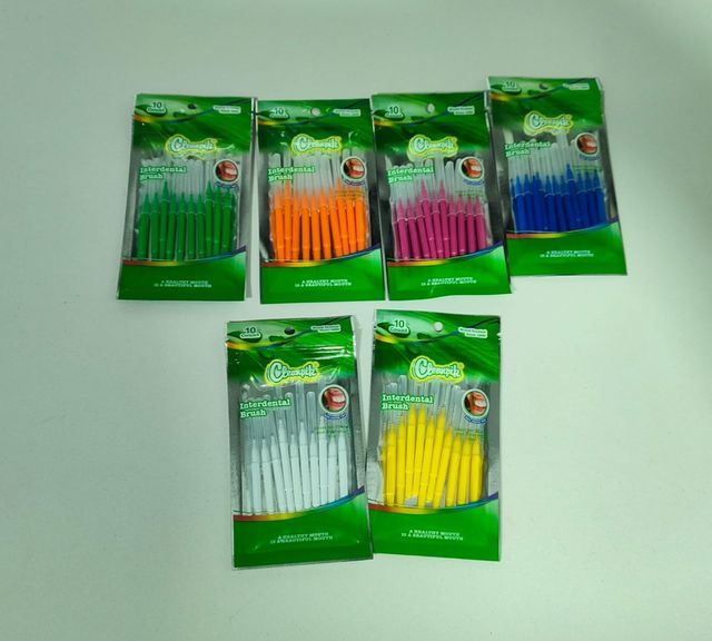 🦷✨ 60 cepillos interdentales nuevos 🦷✨