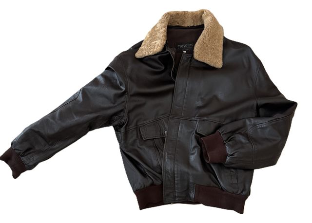 Giubbotto bomber pelle