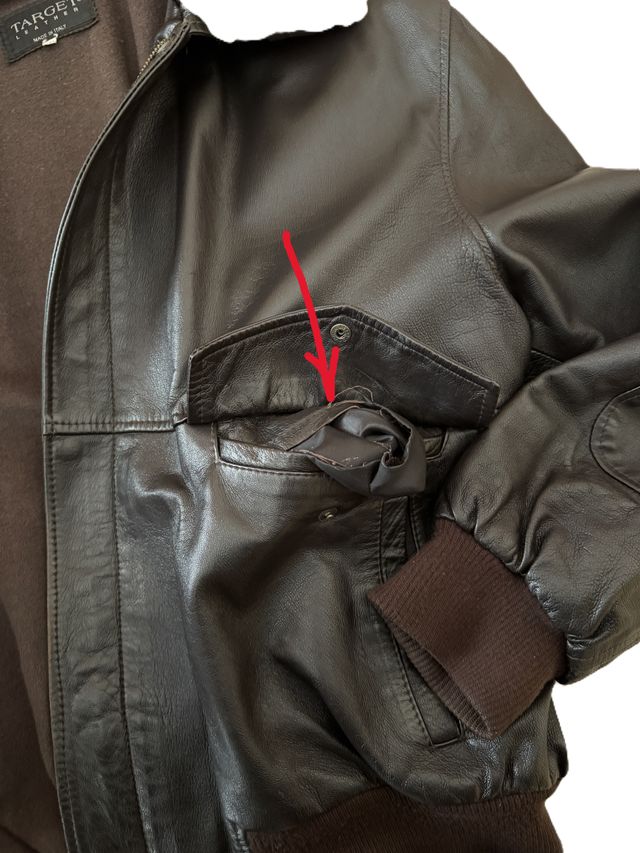 Giubbotto bomber pelle