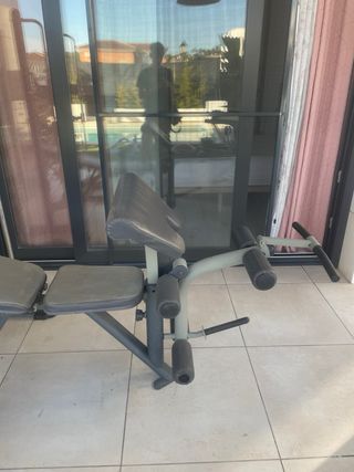 Press banca con seguridad
