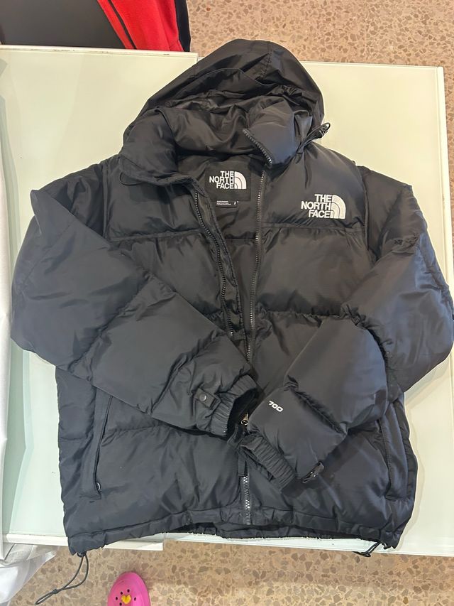 Chaqueta Nuptse TNF negra - Talla 20