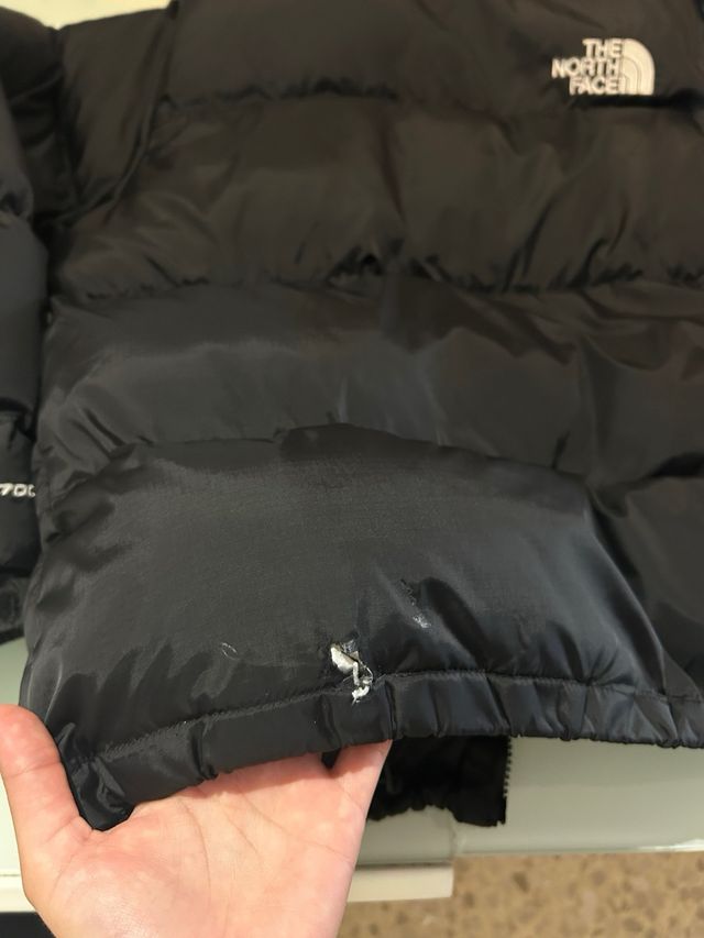 Chaqueta Nuptse TNF negra - Talla 20