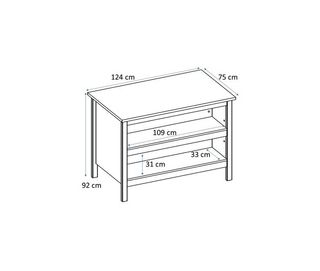 Isla de cocina y taburetes