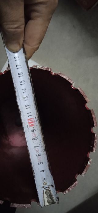 Corona perforadora hormigón 172mm
