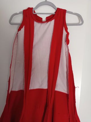 Traje gitana rojo niña