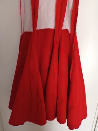 Traje gitana rojo niña