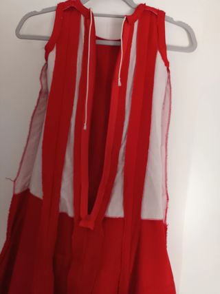 Traje gitana rojo niña