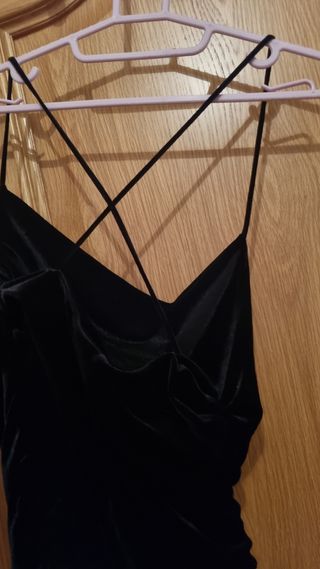 Vestido Zara negro talla XS