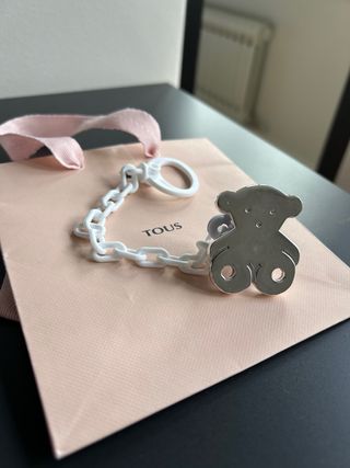 Chupetero Tous Oso plata