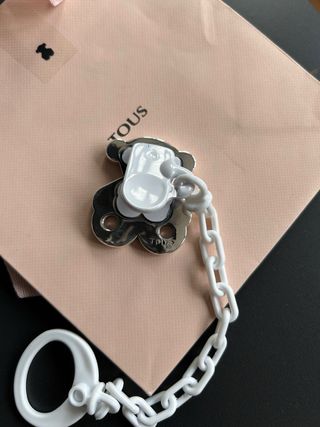 Chupetero Tous Oso plata