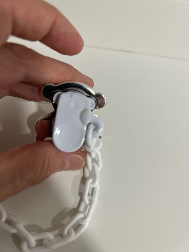 Chupetero Tous Oso plata