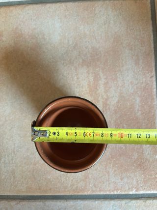Vasetti in terracotta smaltata 