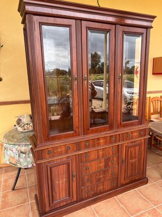 Vitrina madera 150x210cm