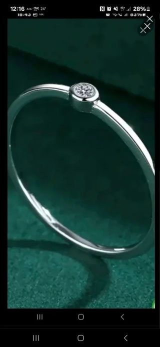 Anillo plata 925 - Talla 18