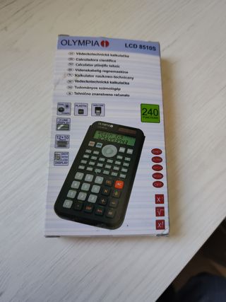 Calculadora Olympia LCD 8510S - 240 funciones