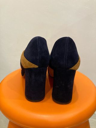 Tacones multicolor talla 37 