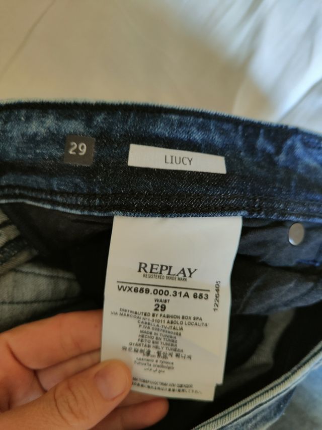 Vaqueros Replay Denim talla M