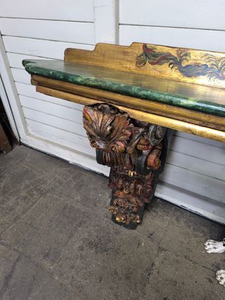 Gran consola antigua. Pieza unica