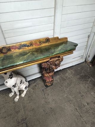 Gran consola antigua. Pieza unica