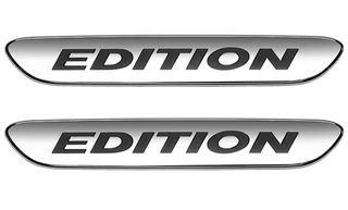 Estilo de coche cromado edición AMG emblema