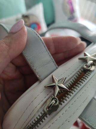 Bolso Converse blanco y gris