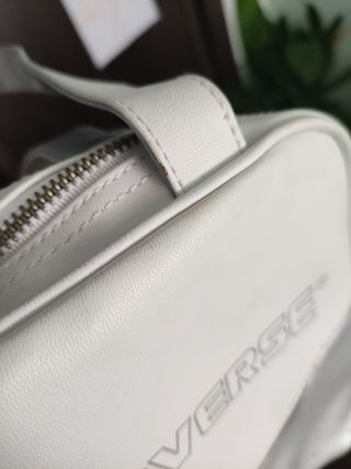 Bolso Converse blanco y gris