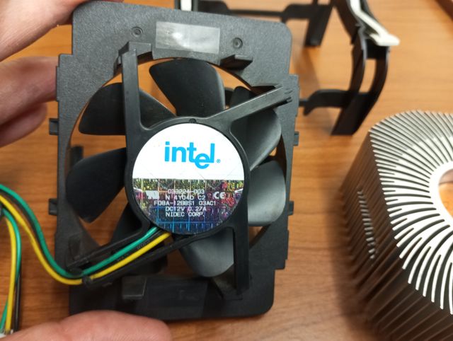 Disipador ventilador Socket 478 Núcleo cobre