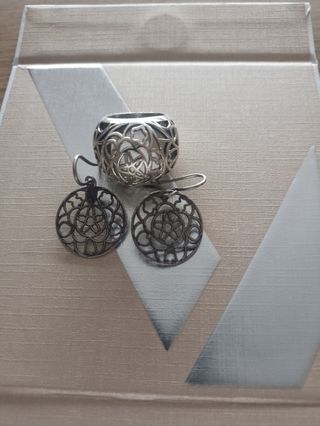 Anillo y pendientes Tous