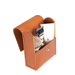 MÜHLE TRAVEL Bolso de piel de vaca de curtido vegetal