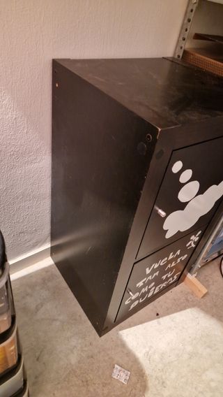 Kallax 77x41cm - Estantería negra