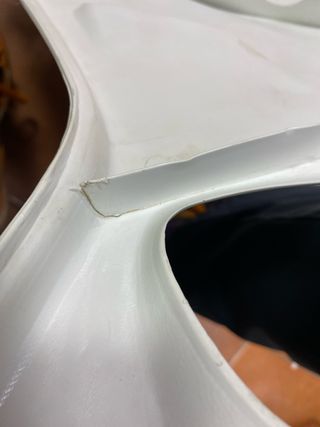 Tapa portanumeros trasera derecha Honda CR 125 250