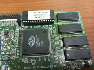 Tarjeta gráfica ATI Rage II +DVD 2MB PCI