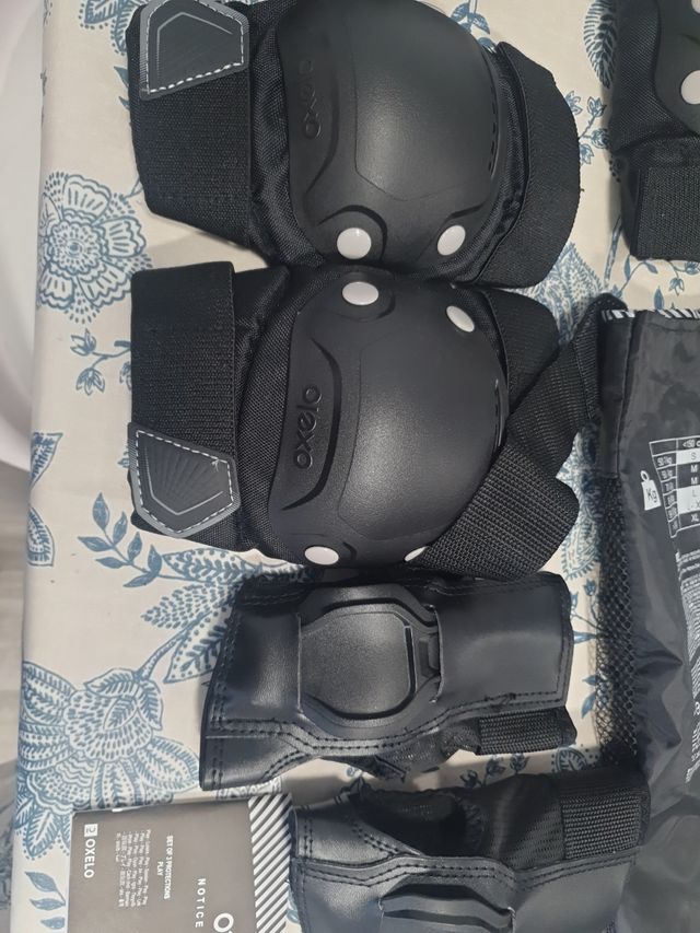 Set 3 protecciones fit 500. Talla m