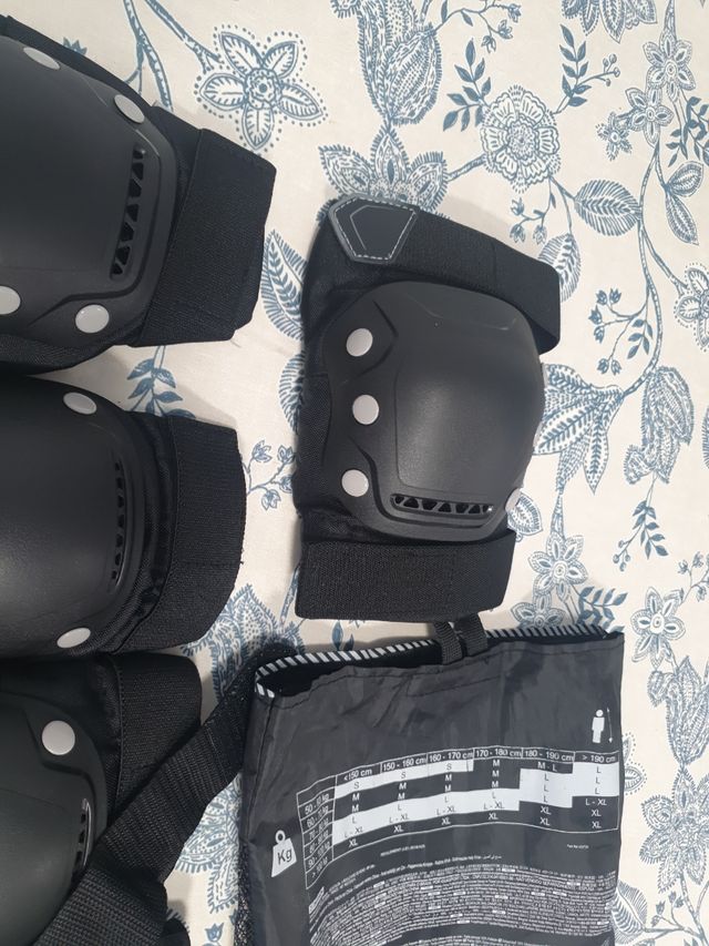 Set 3 protecciones fit 500. Talla m