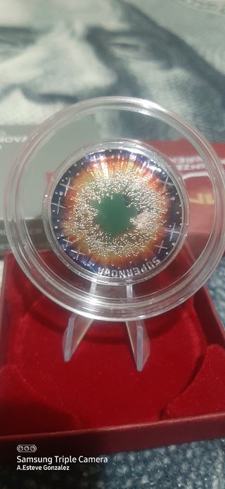 Moneda Supernova plata Austria