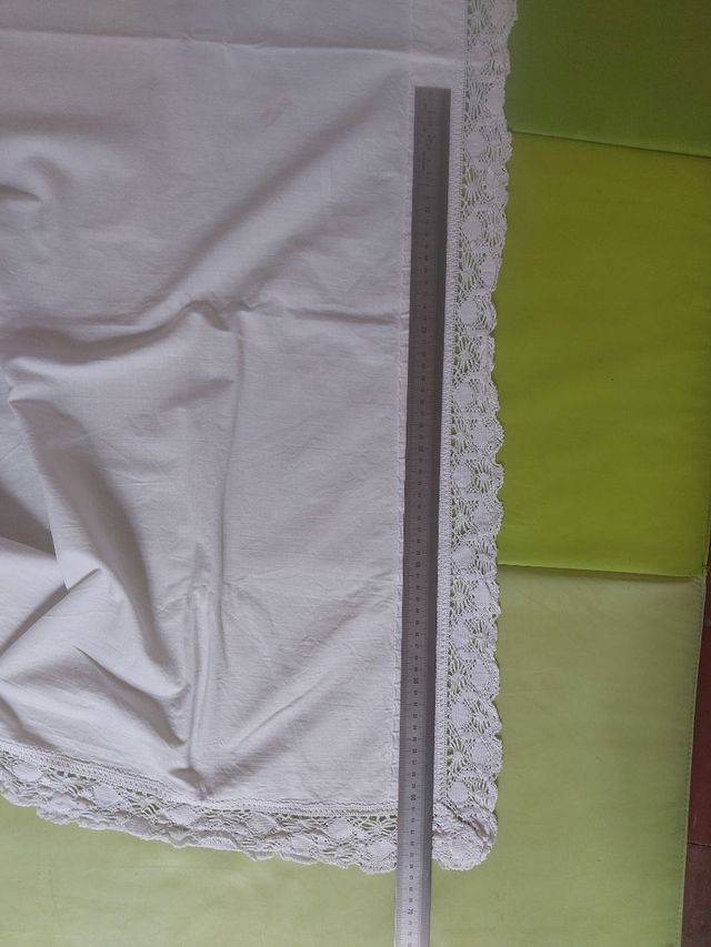 Sabanas antiguas bordadas 