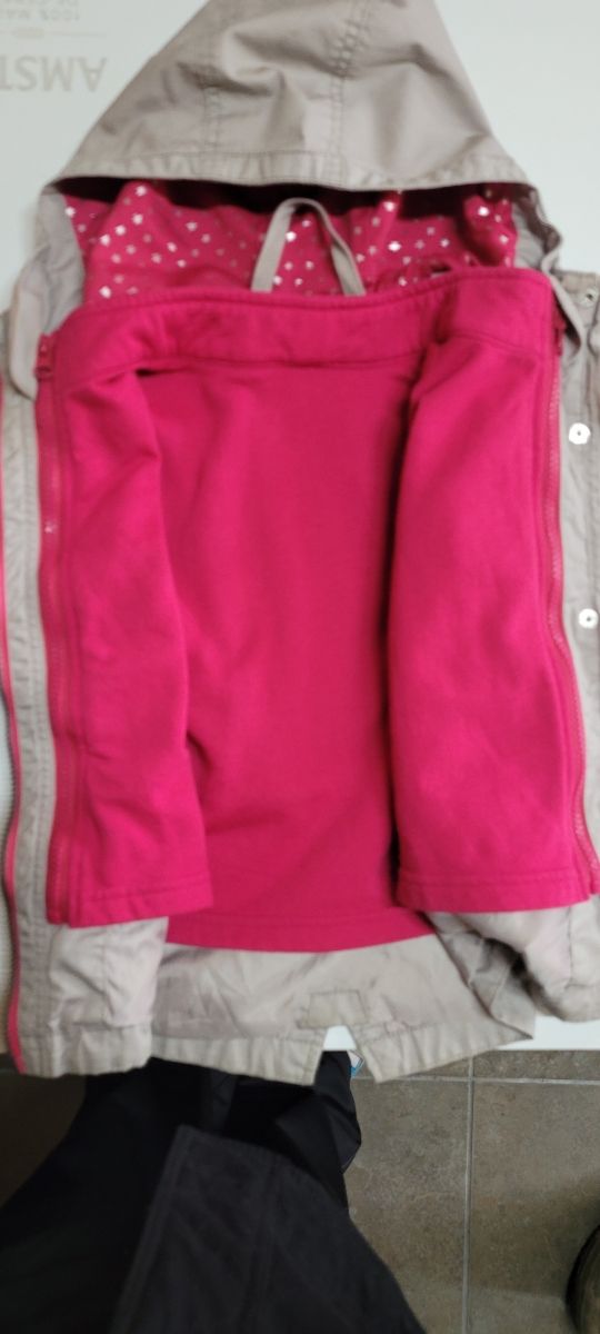 Chaqueta chubasquero niña 3 años