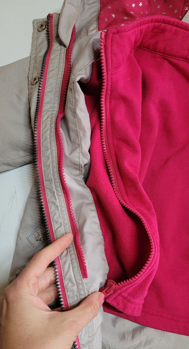 Chaqueta chubasquero niña 3 años