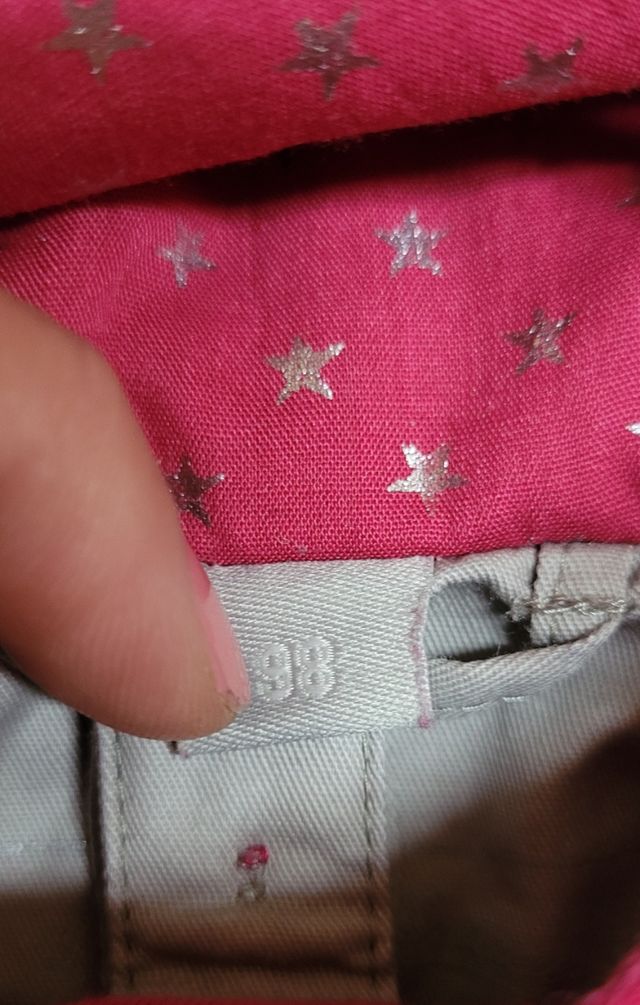 Chaqueta chubasquero niña 3 años